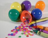 TWO DOZEN Crayon Box Cascarones (Confetti Eggs)