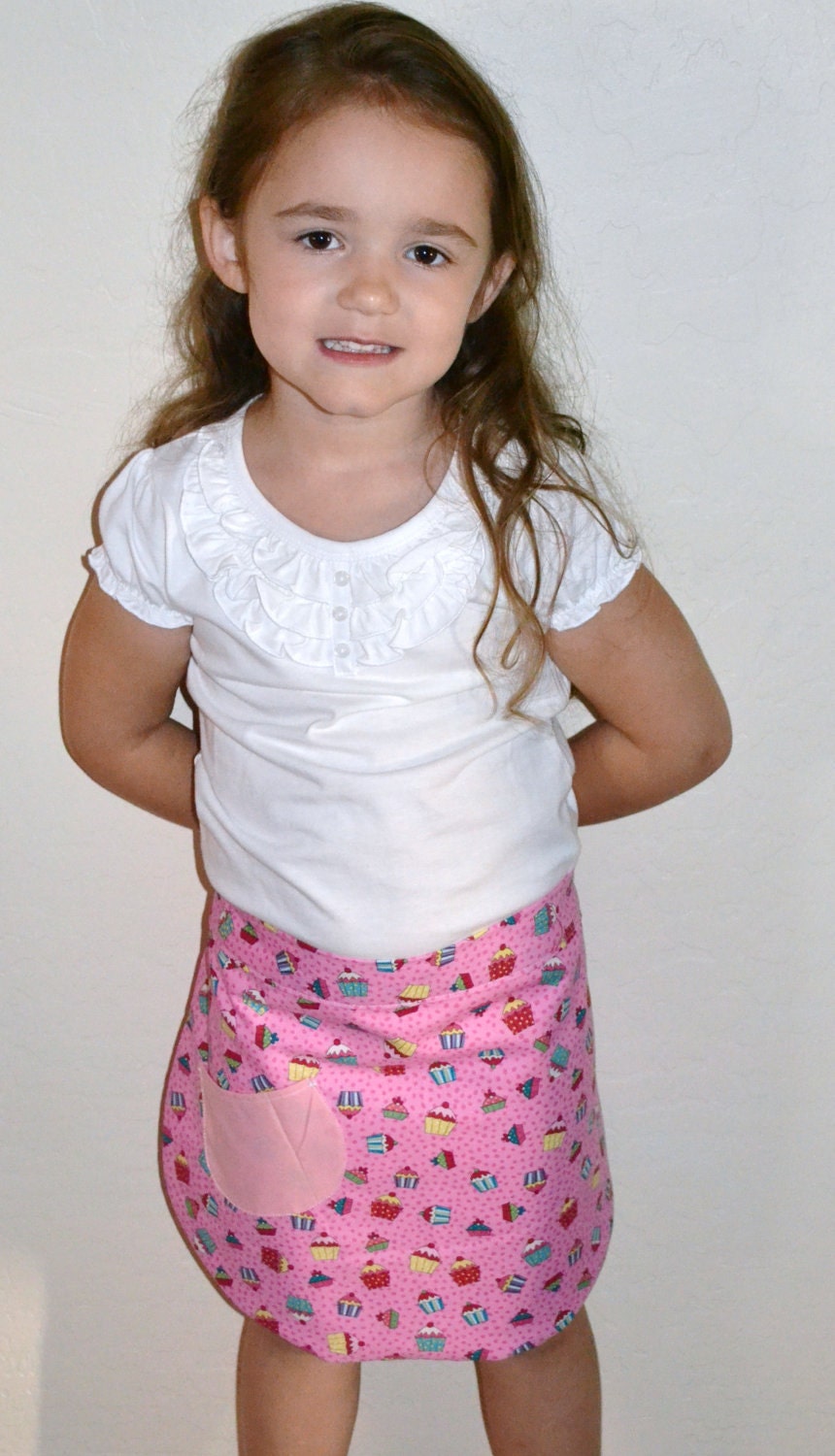 Cupcake Apron (Kids Half)