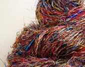 Recycled Sari Silk Yarn - 95 gm