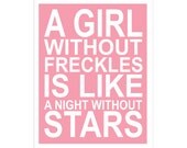 GIRL QUOTE 8x10 inch print by Finny and Zook