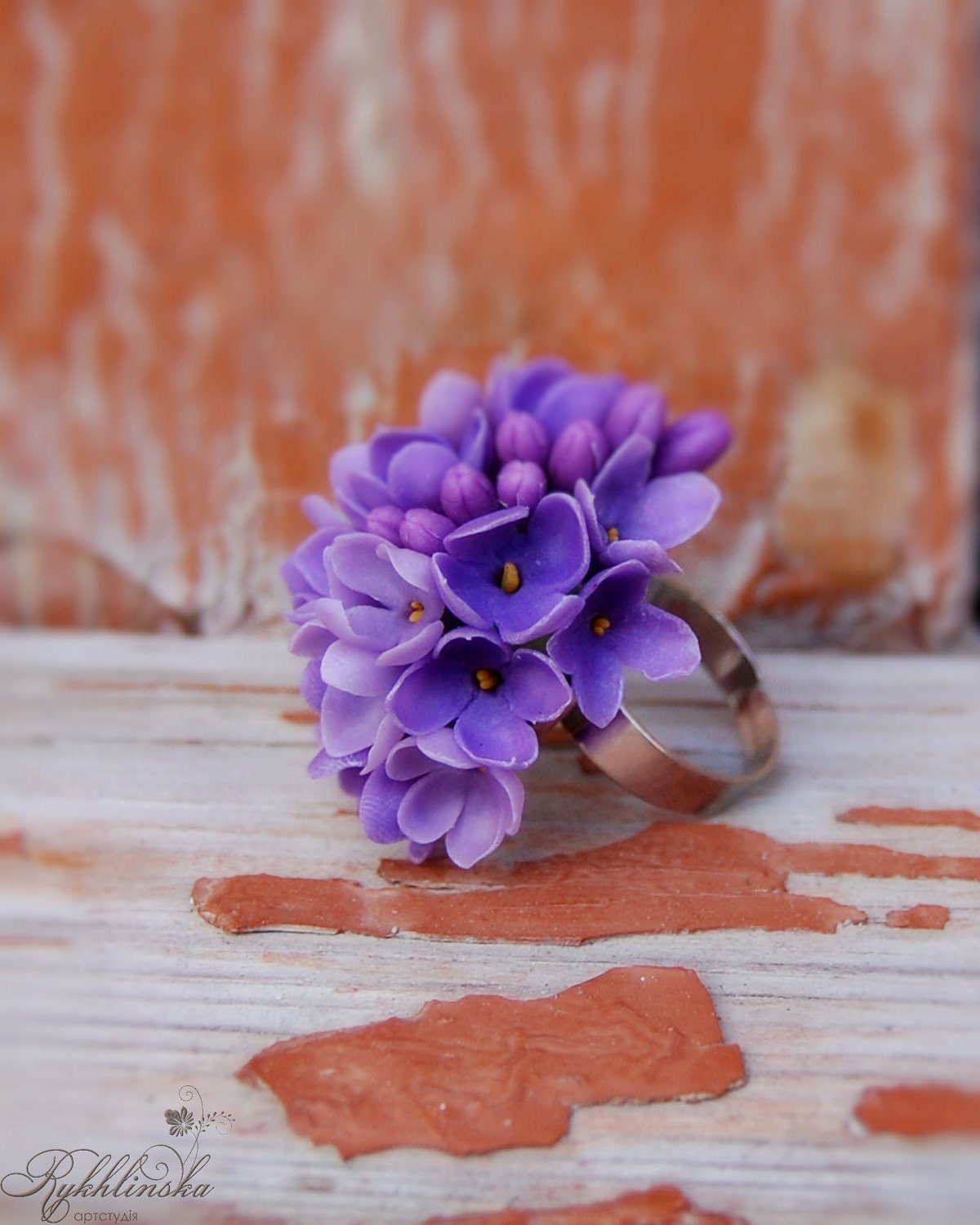 Ring "lilac" (made to order)