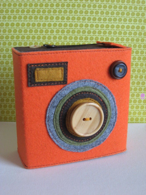 XL ECO BOXY Felt Camera Case w/Extra storage (your choice)