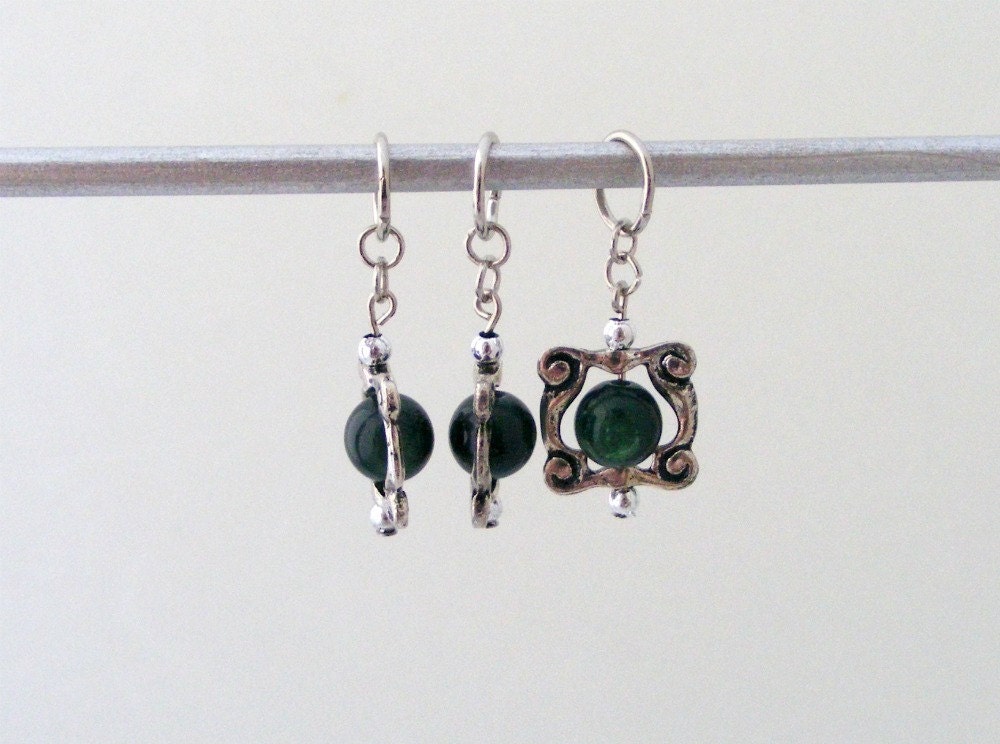 Green Frame Stitchmarkers