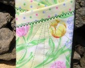 Women's Eyeglass Case-Spring Tulips