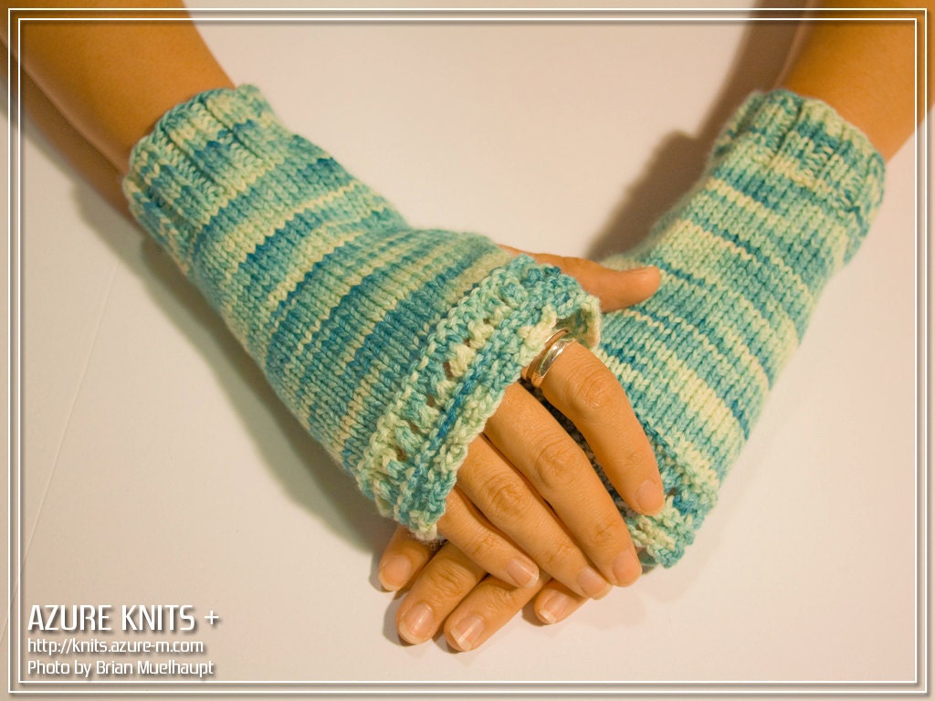 Sale - Eyelet  Wrist Warmers