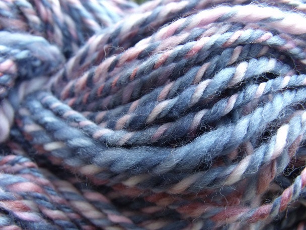 3-ply Hand Spun SW Merino Yarn in Rags to Riches