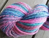 2-ply BFL Hand Dyed HandSpun Sock Yarn--280 yards