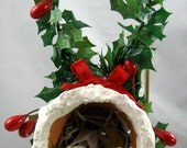 Birds Nesting in a Flower Pot Christmas Ornament 308