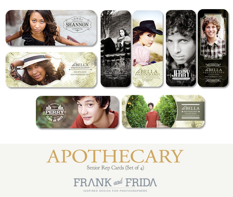 Apothecary Senior Rep Cards