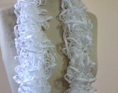White Knitting Scarf Spring Fashion READY TO SHIPPING