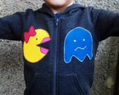 Ms Pacman Hoodie for Kids