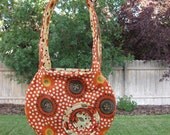 Sassy Purse with Circle Applique