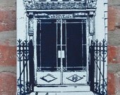Doorway Wall Hanging -Navy/Light Blue