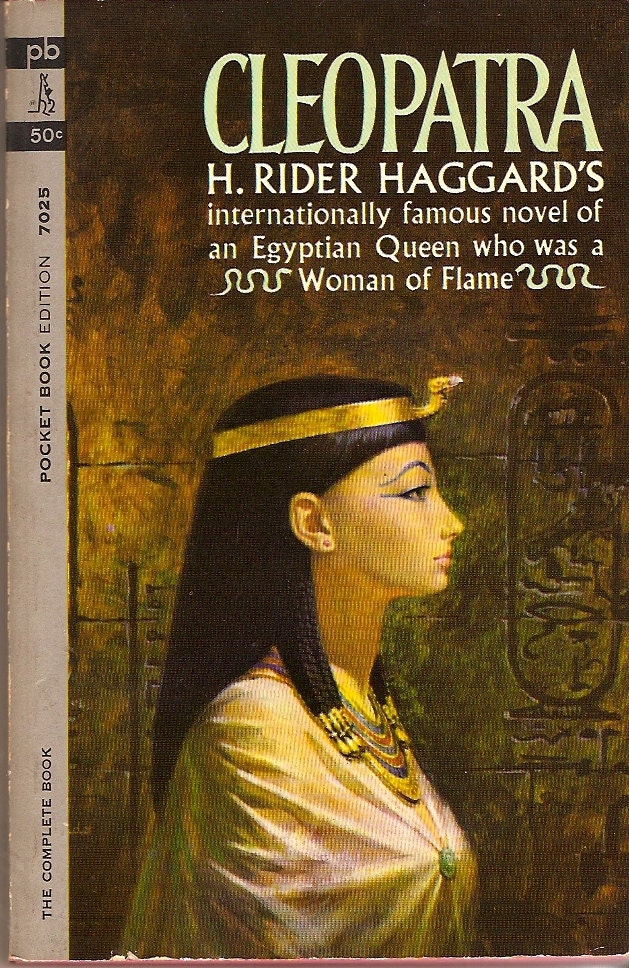 Cleopatra H. Rider Haggard 1962 PB 1st Pocket 7025