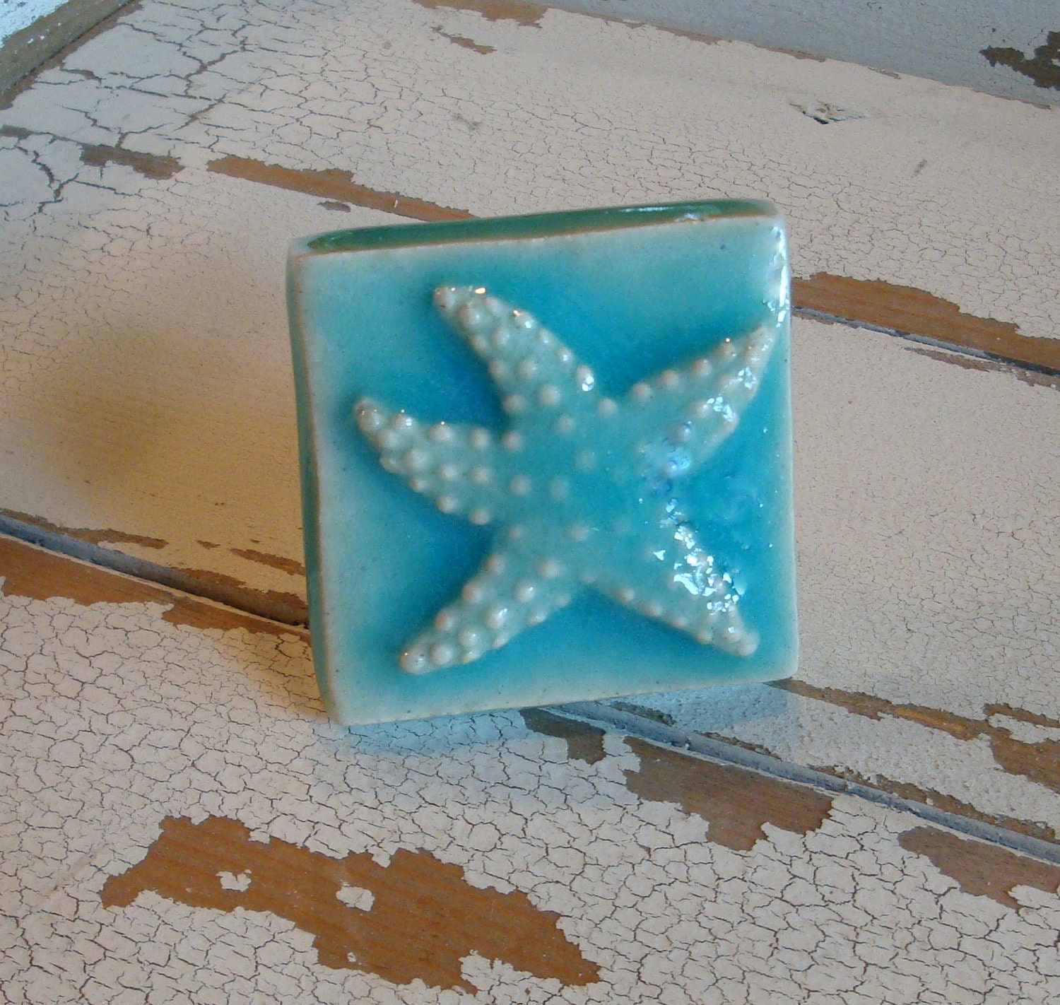 Starfish Decorative Nautical Cabinet Knob Drawer Pull
