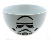 Star Wars (R) Inspired Storm Trooper Bowl  in Black and White
