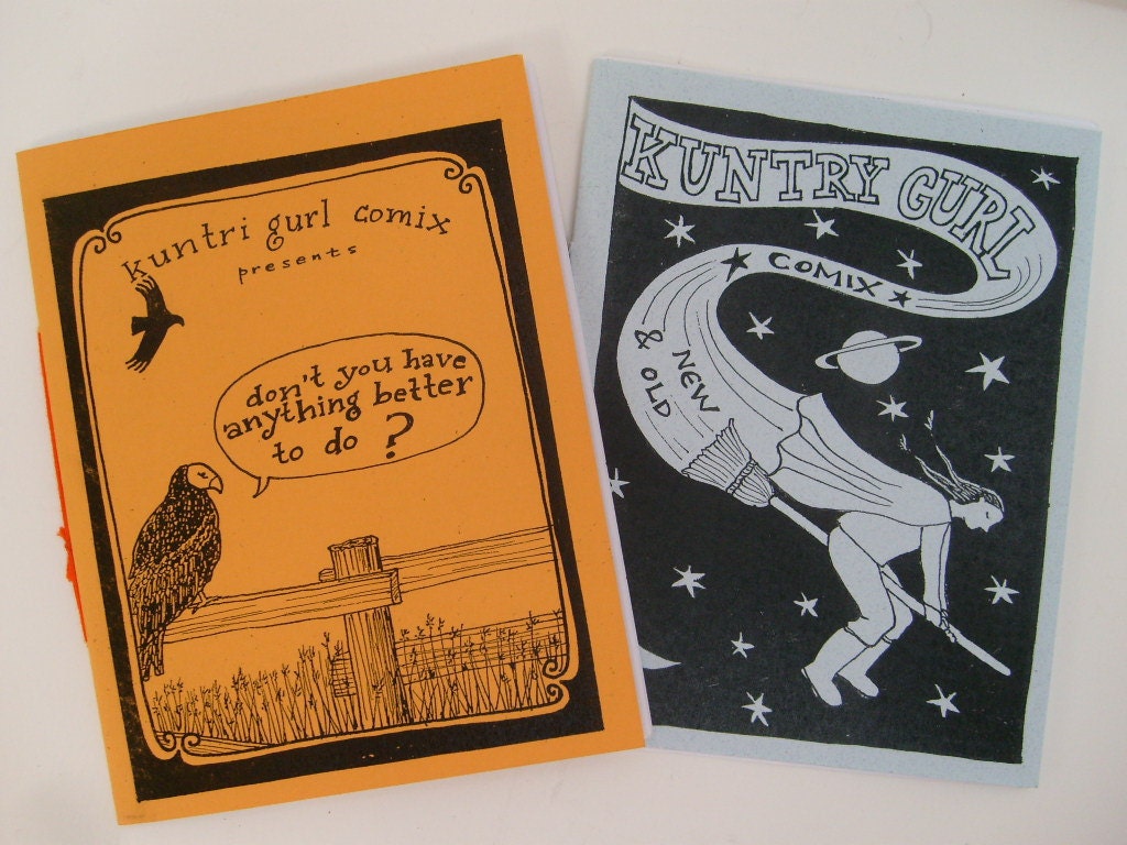 kuntri gurl mini comix: volumes 1 & 2
