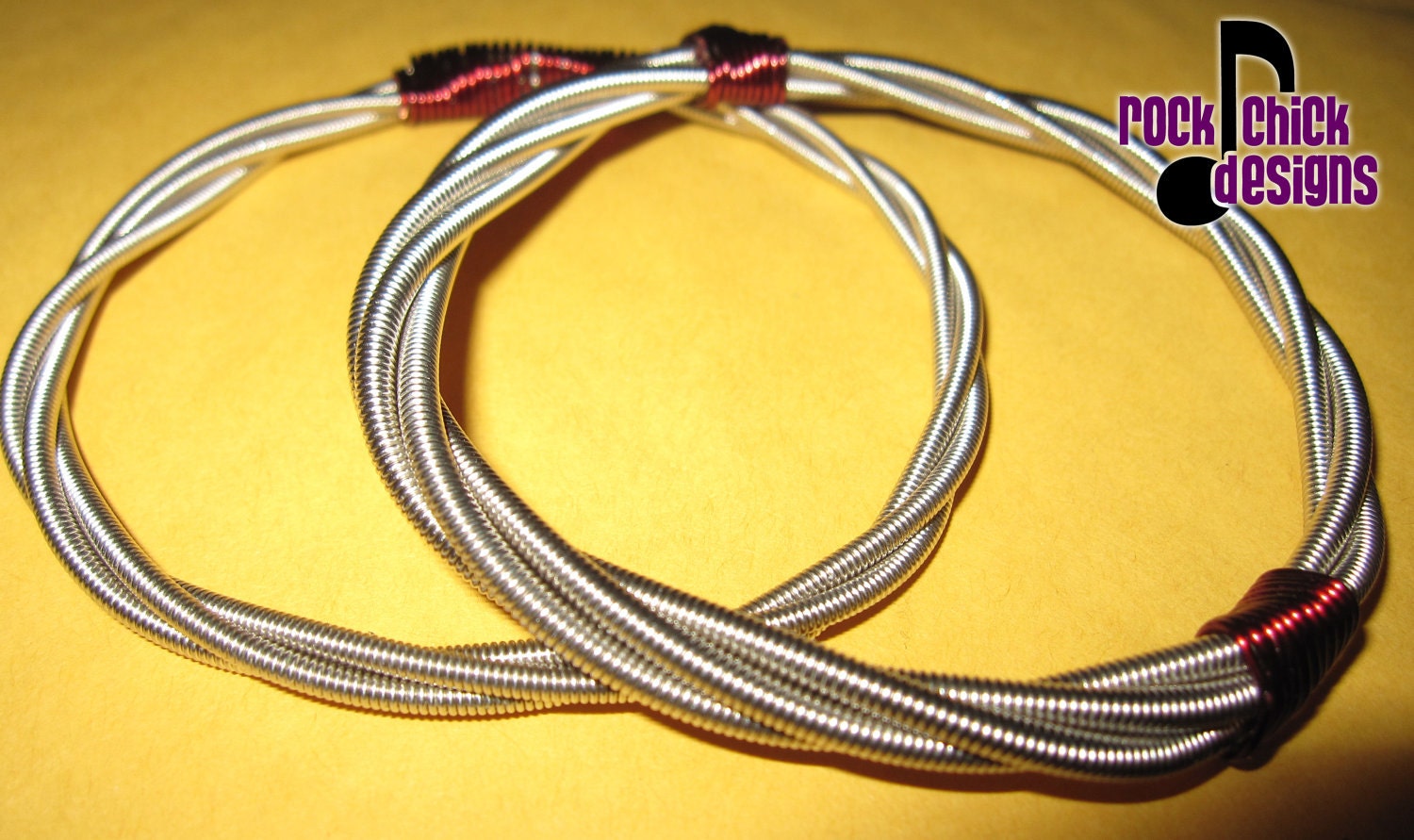 Bass string bracelet - chunky
