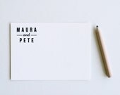 MAURA - Personalized Letterpress Stationery