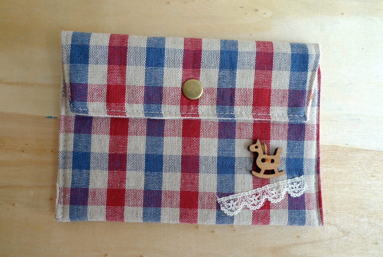 Mini Clutch wallet/ iPhone 4s 4 3G Padded Sleeve