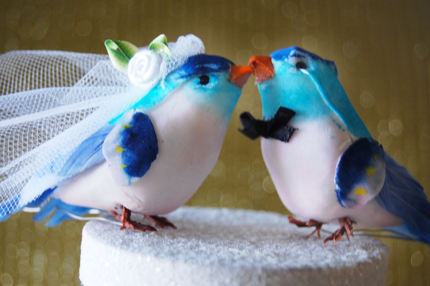Bluebird Wedding Cake Topper
