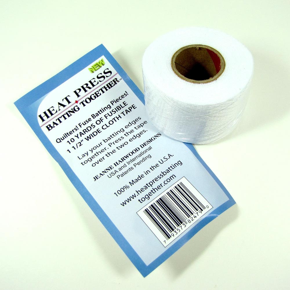 Heat Press Batting Together 1-1/2 x 10 yards