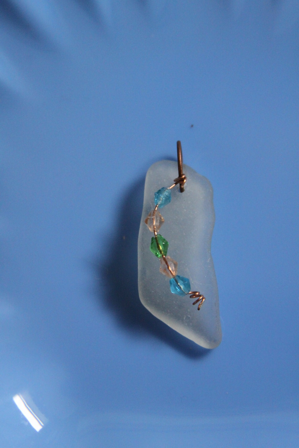 Tranquil Seas Sea Glass Pendant