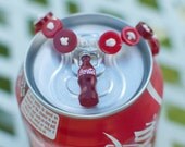 Coca Cola Bottle Button Bracelet