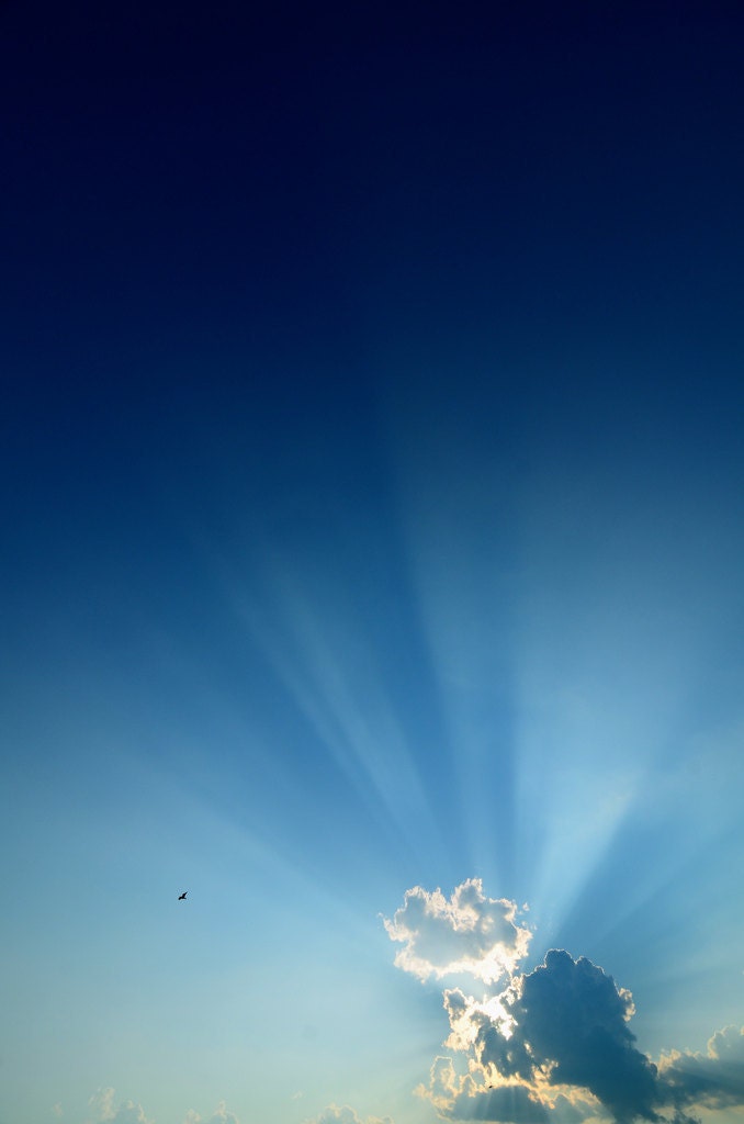 Cloud Beams - 8 x 10