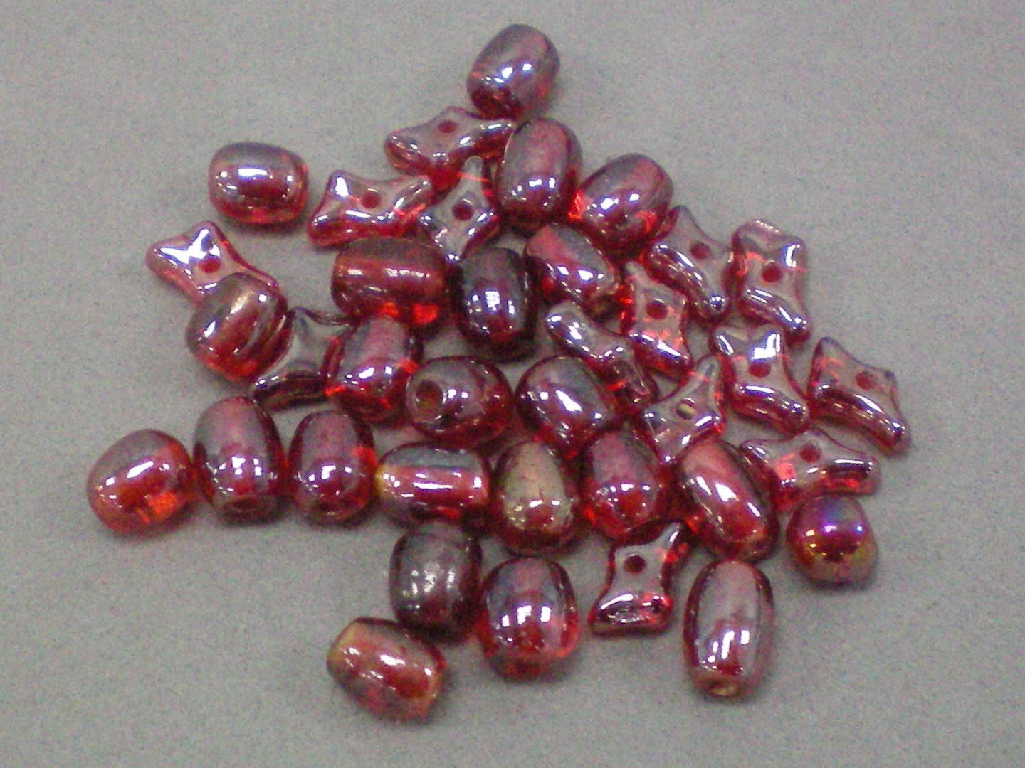 Shiny Red Glass