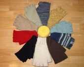 Fingerless Gloves on Two Needles PDF Pattern