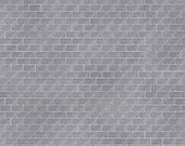 Building Up Bricks in Grey from BellaLu Studios- Half Yard