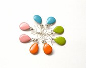 Fashion Colorful Tear Drop Earrings