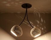 Ceiling Lamp: Double Headed Claylight