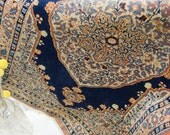 Finely Handknotted Tabriz Antique Persian Rug