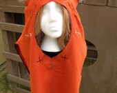 Ewok Hood (orange)