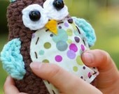 custom crochet owl --HOOT :)