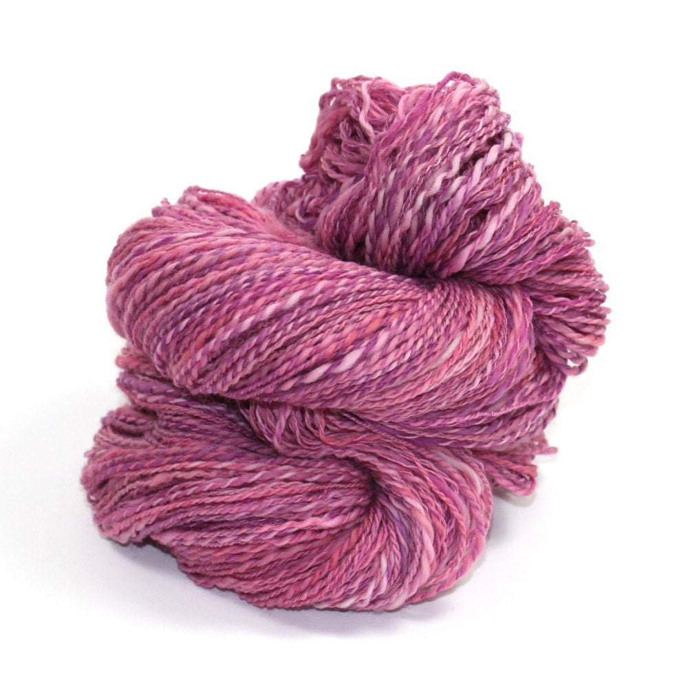 Tickled Pink Handspun Extra Fine Merino Yarn