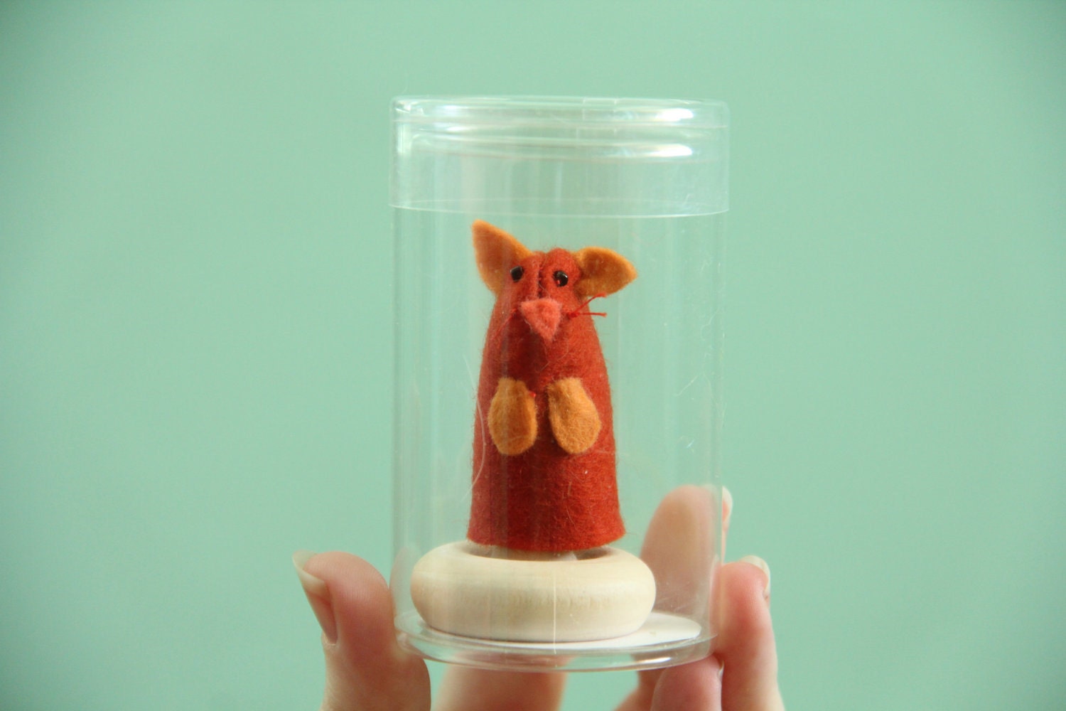 Cat Finger Puppet, Paprika