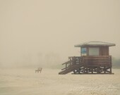 Lifeguard Stand at Lido Beach Florida . Fine Art Photograph . 8x10 Photo Print - PrettyPetalStudio