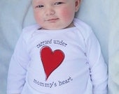 Infant Gown: Mommy's Heart - Valentine's Day gift for babies