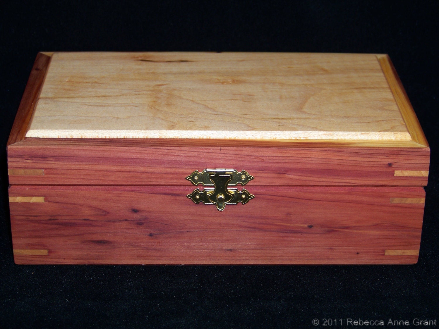 Cedar and Maple Jewelry Box