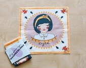 printed cotton handkerchief - dry your eyes