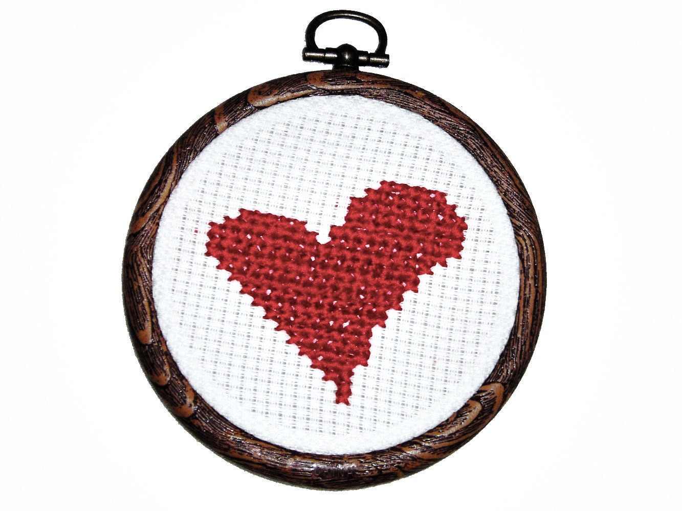 Small Heart Cross Stitch sustainable fashion - designbySEMY
