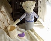 Lili Original Kitty Cat Stuffed Fabric Doll (approx 20in)