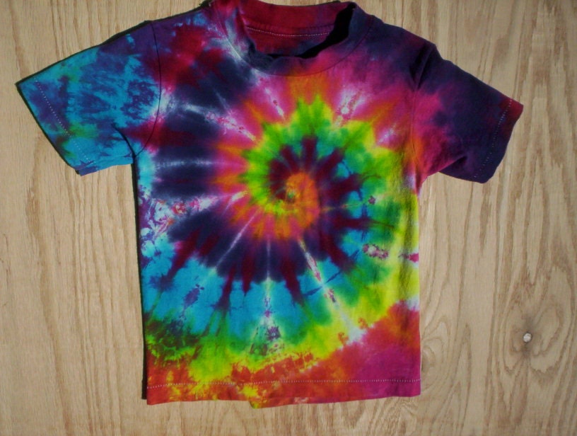 3T  Tie Dye Toddler Spiral