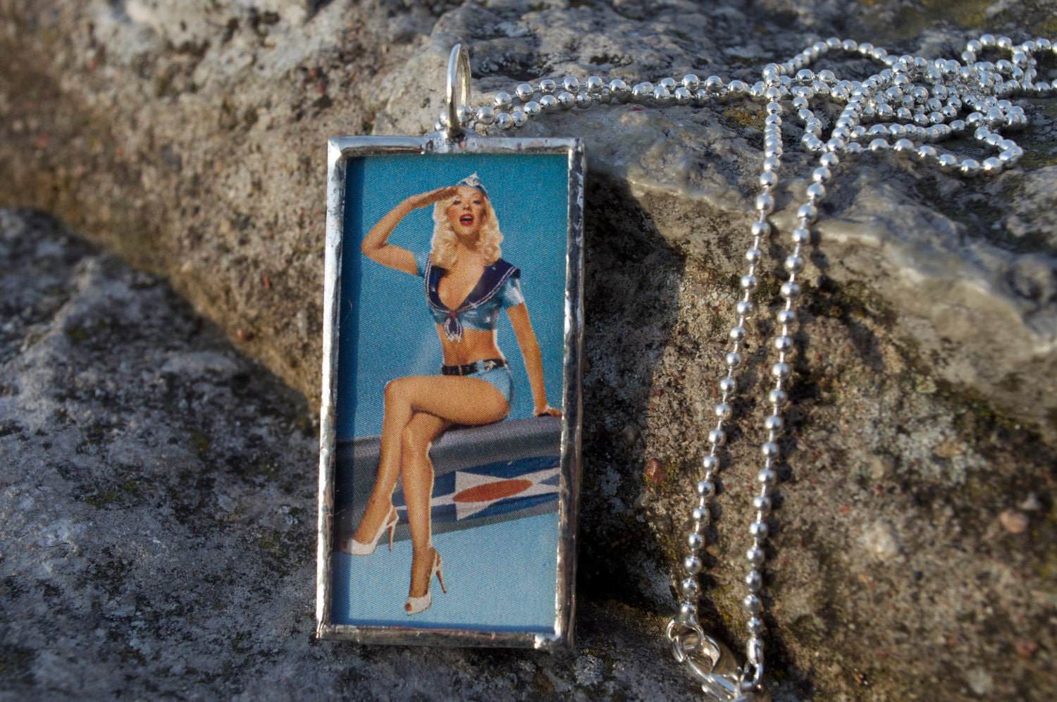 Custom Made Pinup Pendant