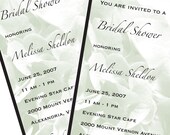 The Hydrangea Bridal Shower Invitation
