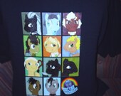 Doctor Whooves handprinted t-shirt