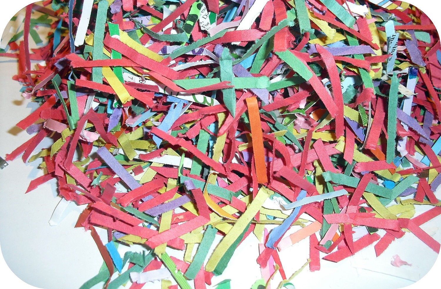 Large Lot of Gift Basket Shred --  Filler or Recycled Packing Material